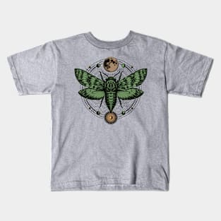 Lunar Moth Kids T-Shirt